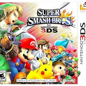 Super Smash Brothers Nintendo 3DS Mario Bros E10+ Amiibo 2d 3d